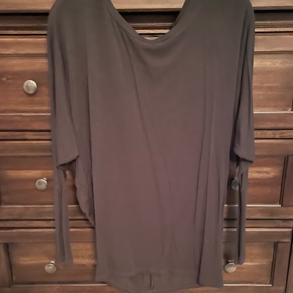 Olive Green Piko Top